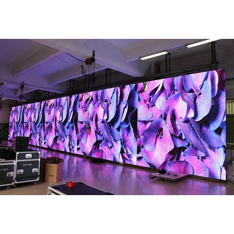 LEDFUL P5.95 light weight stage rental LED panel 500*1000mm outdoor die cast aluminum LED display