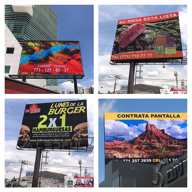 3 year warranty outdoor LED display faster easier installation LED video wall board display