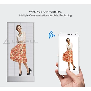 durable and stable screen plug and play High Transparency  LED Display