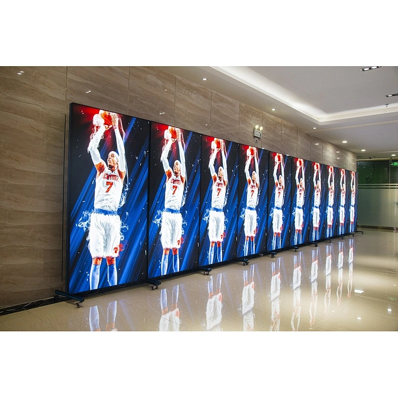 thin and light poster light weight advertising led display screen