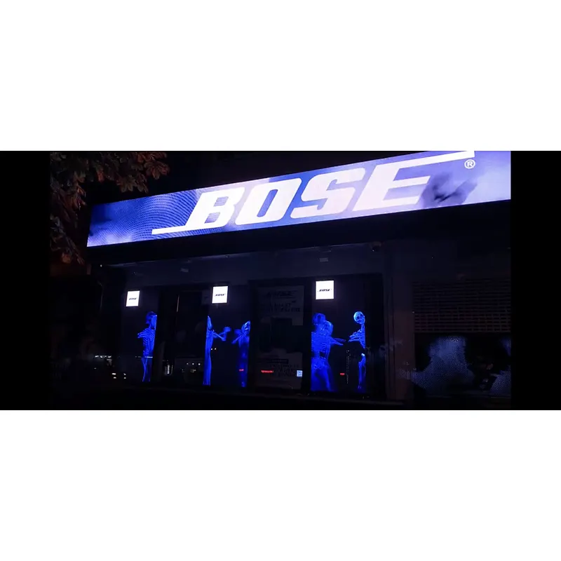 Full color 6000 nit  double side outdoor P10 bus stop car electronic large led billboards display screen
