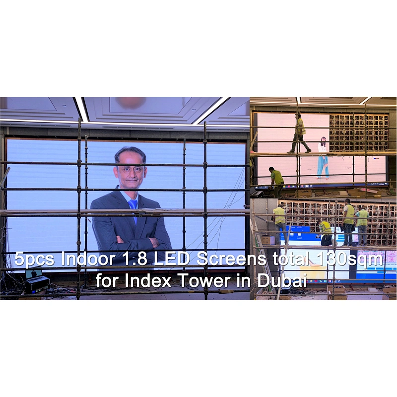 High Refresh Indoor LED Display Cabinets for Meeting Room
