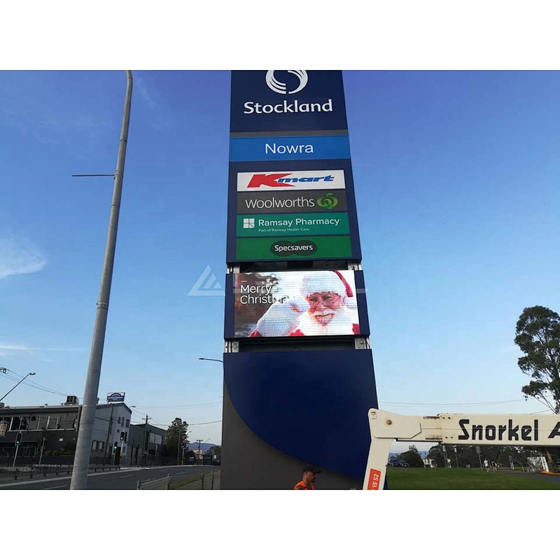 commercial advertising SHENZHEN P6-10 outdoor front service LED display