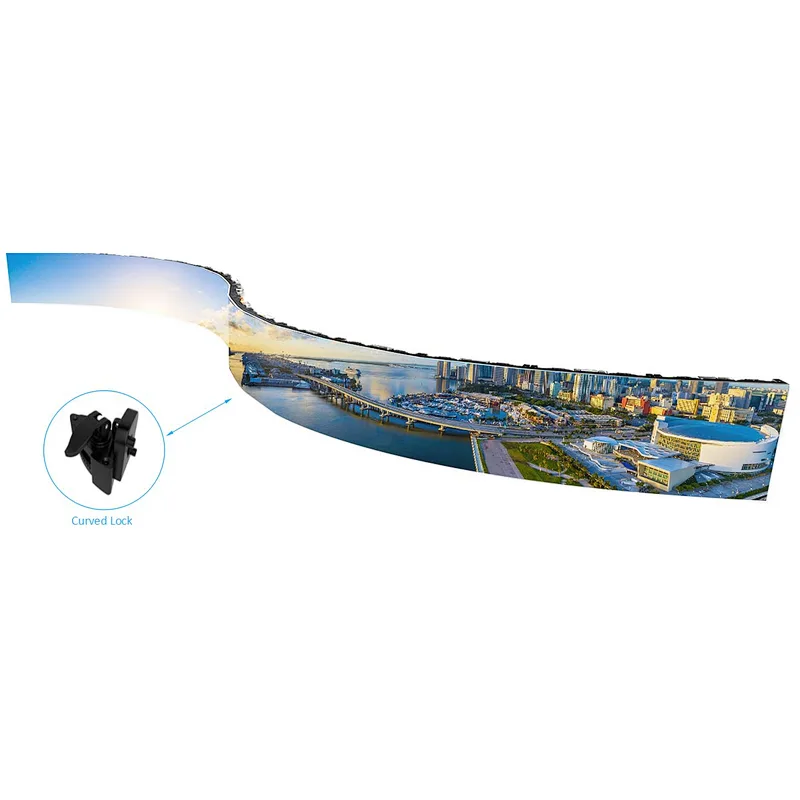 Flexible Portable RGB P4.8 LED Indoor Display Video Wall  led displays for outdoor advertising with video