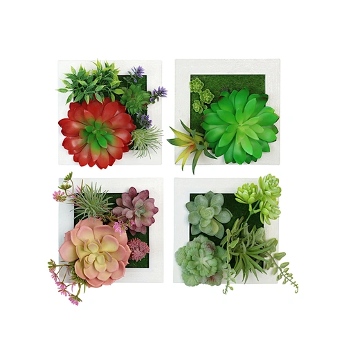 Real Looking Artificial Plant Frame for Wall Decor
