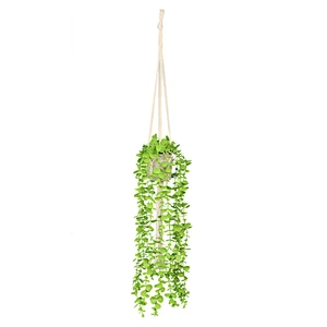 Potted Artificial Hanging Eucalyptus Plants Vines for Home Decor