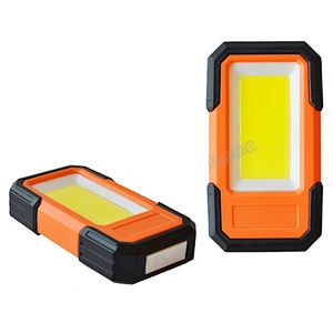 5W COB Plastic Clip Rectangle Led Work Light Battery Small Little Lamp Magnetic
