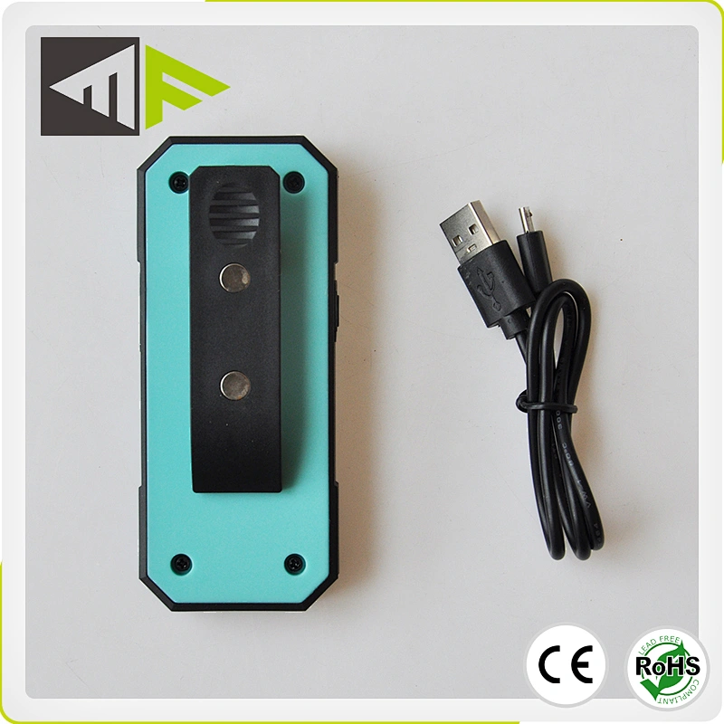 Multi Function Mini Working Light Rechargeable 3W LED Inspection Torch with Magnetic Clip