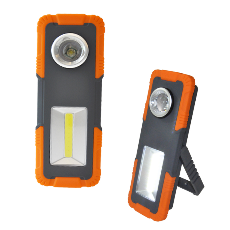 5W COB + 3W LED Led Work Light With Strong Magnet And Rotary Stand