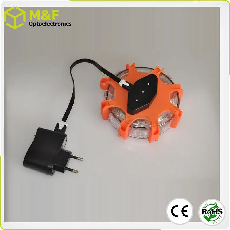 Single Portable Magnetic Roadside Emergency Flares