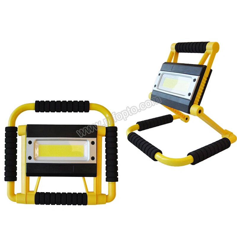 Innovative 1500 Lumens Portable LED Rechargeable Flood Lights Fold Flat and Non-Slip