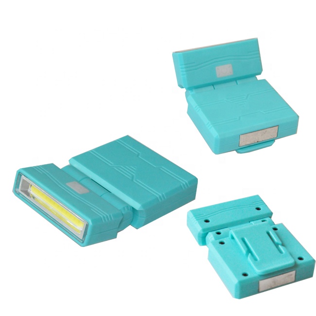 Mini Clip-on Cap Light Hat light 3W COB Fishing Light Head Front Magnetic USB Rechargeable