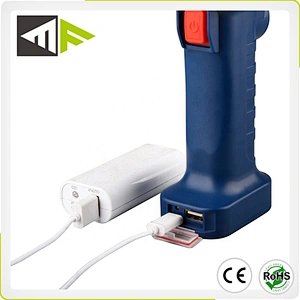 Powerful Rechargeable Car Under Hood Flood Work Light With Power Bank Portable Inspection Torch 600 Lumens Magnet