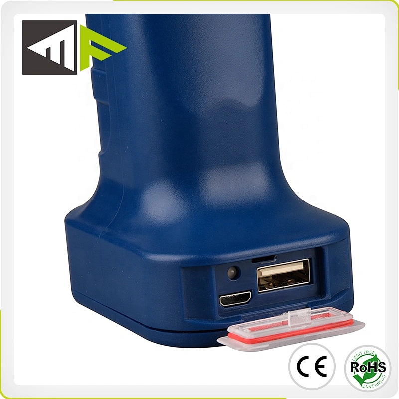 Powerful Rechargeable Car Under Hood Flood Work Light With Power Bank Portable Inspection Torch 600 Lumens Magnet