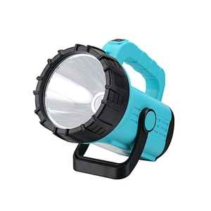 Multifunction Handheld USB Rechargeable LED Spot Flashlight Torch With Flood Light and Power Bank