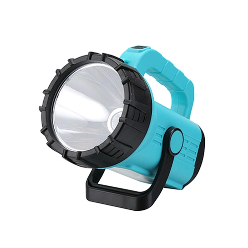 Multifunction Handheld USB Rechargeable LED Spot Flashlight Torch With Flood Light and Power Bank