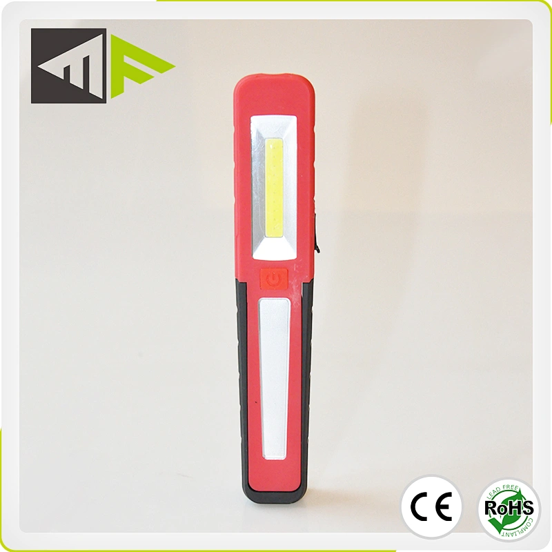 Slim and small size USB rechargeable Pocket Inspection Torch Lights With Manget and Swivel Hook