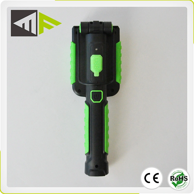 5W Flexible Magnetic Folding Cob Work Light Portable Work Shop Light Led Lamp AAA Battery