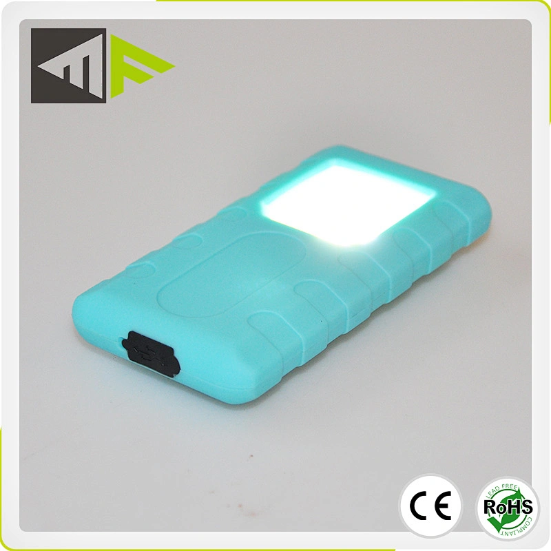 2inch Lightweight Mini LED Work Light Magnet and Clip Back 160 Lumens USB Charge