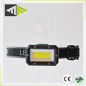 5W COB High Power Portable Multifunctional Head Light New Plastic Headlamp