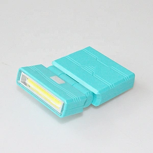 Mini Clip-on Cap Light Hat light 3W COB Fishing Light Head Front Magnetic USB Rechargeable