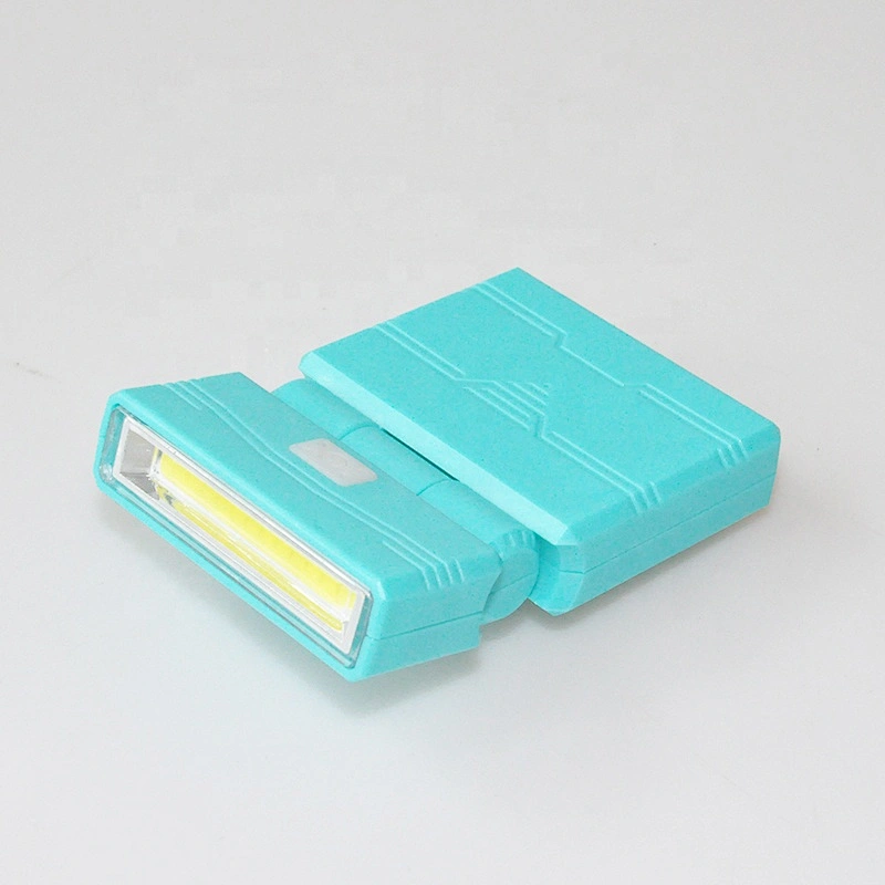 Mini Clip-on Cap Light Hat light 3W COB Fishing Light Head Front Magnetic USB Rechargeable