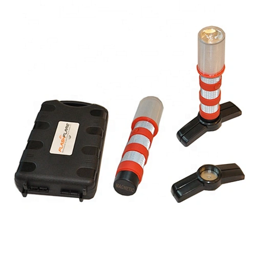 2-Pack  Portable Traffic Flasher Torch for Personal Vehicle