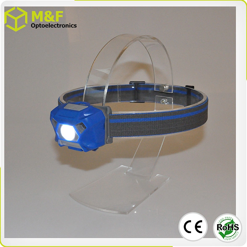 Smart COB Sensor Headlight Motion Sensor Headlamp with Red Emergency  Light