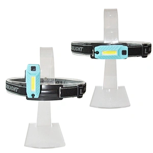 360 Degree 1W Mini  Rechargeable Headlamp Outdoor Clip On Front Flashlight