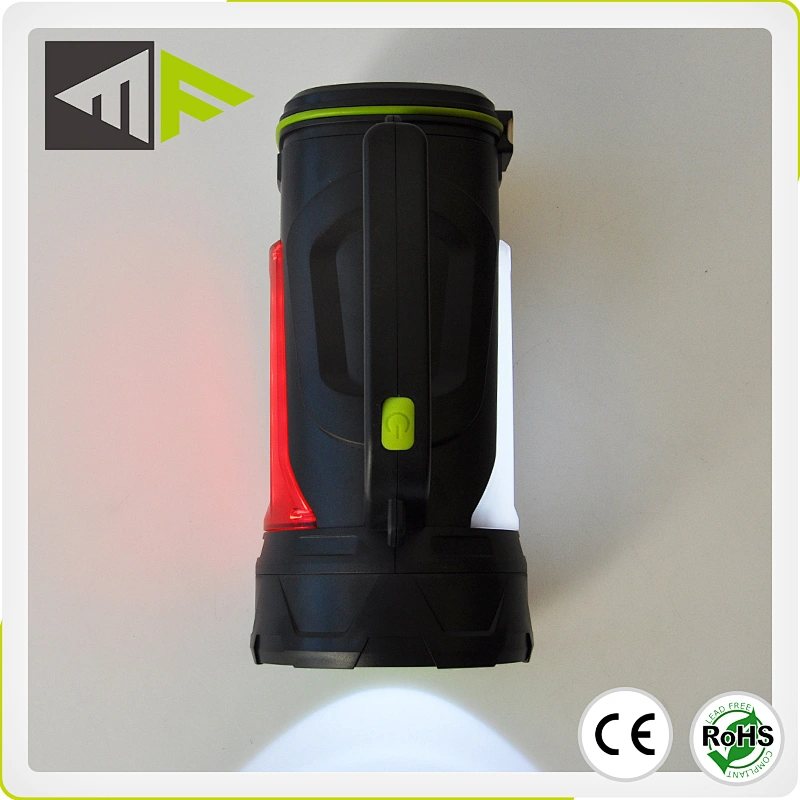 5W Handy Brite Spotlight USB Rechargeable Outdoor Spot Flashlight Torch Red Emergency Light