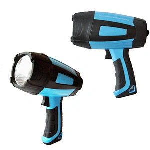 Rubber Construction 3W Portable Spotlight USB Rechargeable LED Searchlight Flashlight for Inspection Work