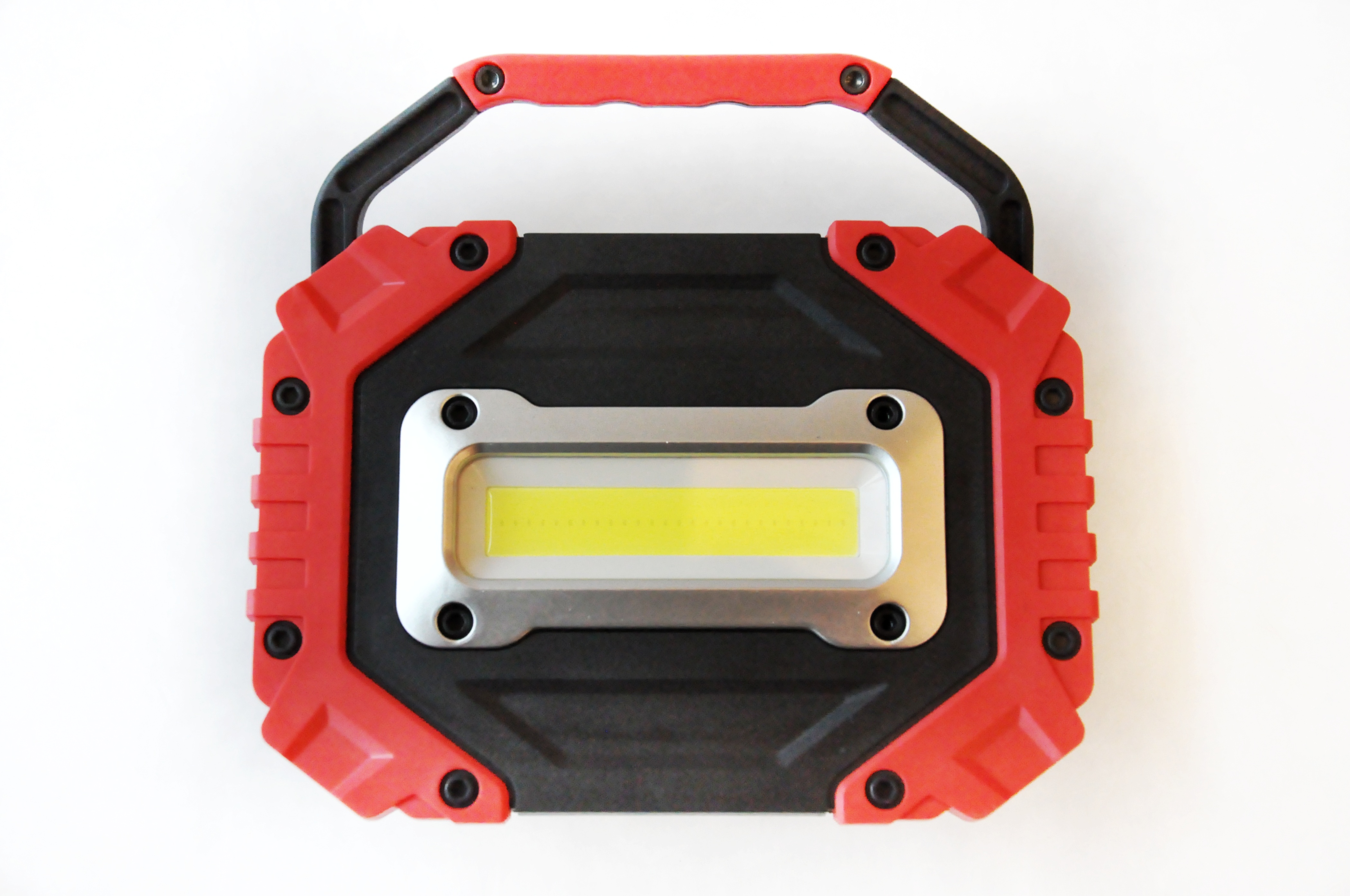 Hot Selling Mini Innovation Bracket LED Work Light Torch 1000 Lumens Pantent Model with 4AA Cell and Rotating Handle