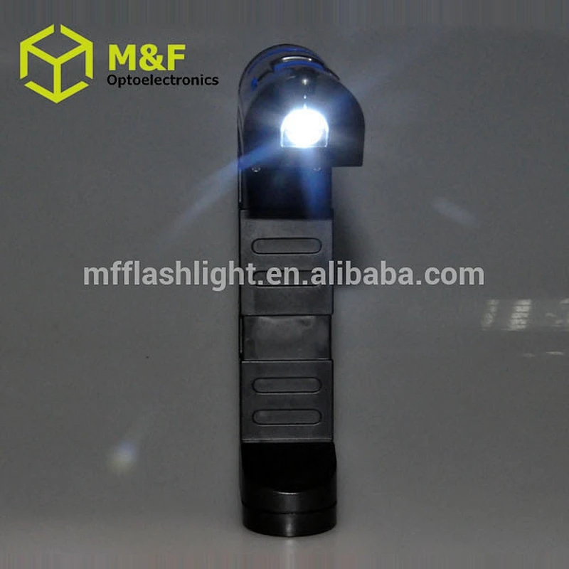 Battery Folding Flashlight Multifunction Work Light Magnet Foldable Flash Torch Emergency Lighting