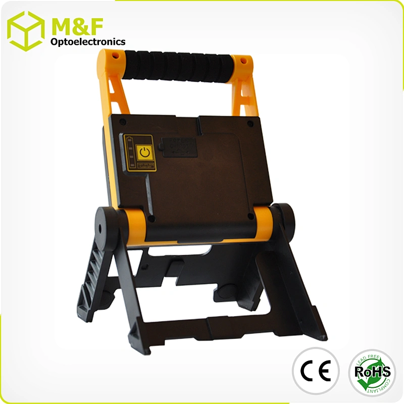 Swivel LED COB Worklight with Magnetic Rechargeable Light Projection Fold Flat