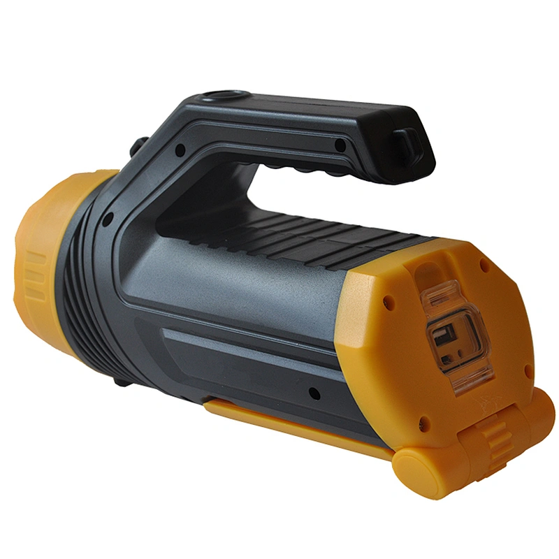 Portable Multi-function Long Range High Power Hunting Boat Searchlight with Foldable Flood Light Panel