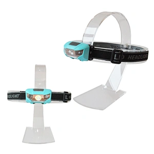 2AAA Battery Red Light Headlamp Flashlight Outdoor Lighting