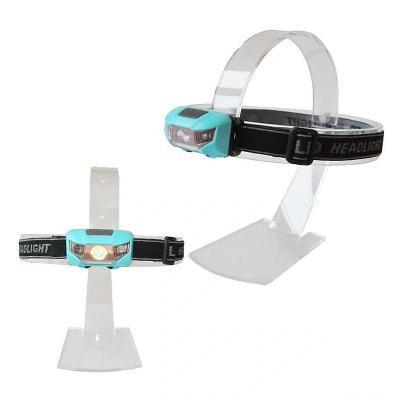 2AAA Battery Red Light Headlamp Flashlight Outdoor Lighting