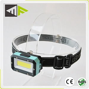 5W COB High Power Portable Multifunctional Head Light New Plastic Headlamp