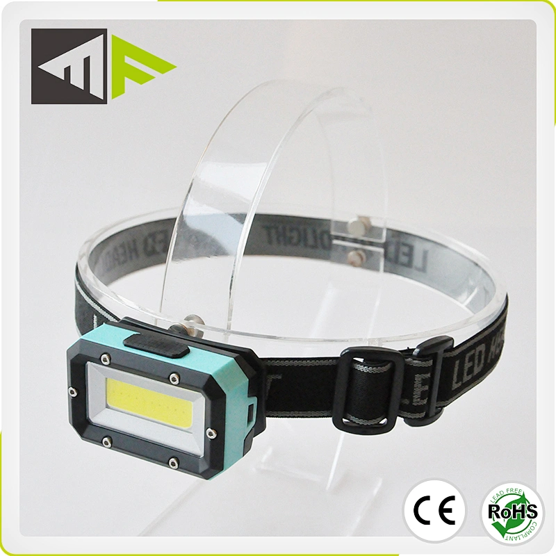 5W COB High Power Portable Multifunctional Head Light New Plastic Headlamp
