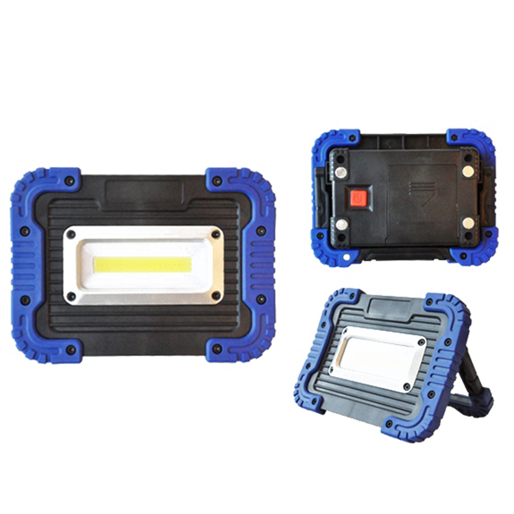 Cheap Price Battery Magnetic Folding Led Work Light Portable Handle 7W COB Flood Light Ningbo