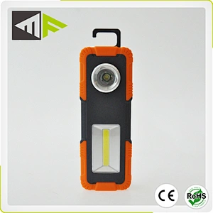 5W COB + 3W LED Led Work Light With Strong Magnet And Rotary Stand