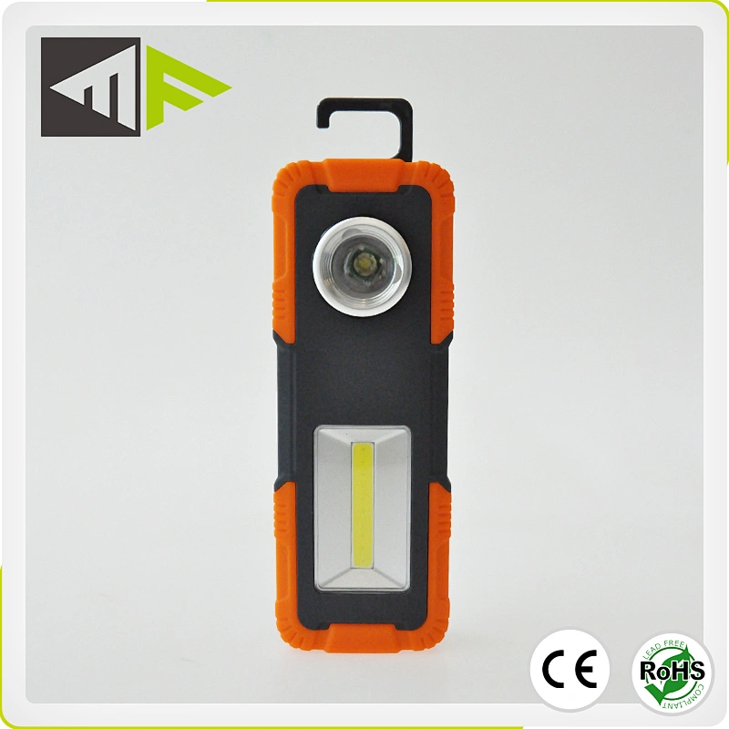 5W COB + 3W LED Led Work Light With Strong Magnet And Rotary Stand