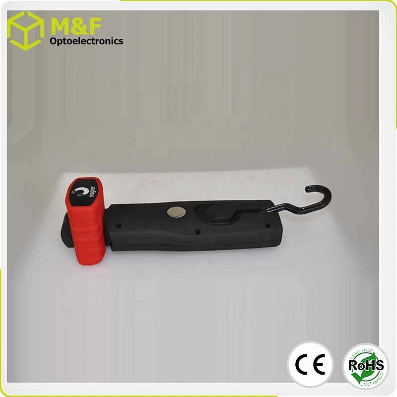 Dual LED Rubber Inspection Work Light USB Working Inspection Light Torch Rotating Stand Magnet