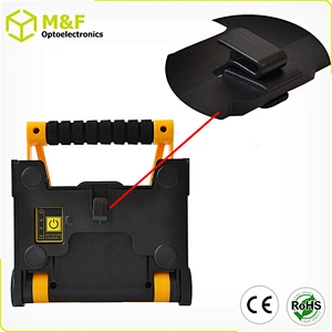 Swivel LED COB Worklight with Magnetic Rechargeable Light Projection Fold Flat