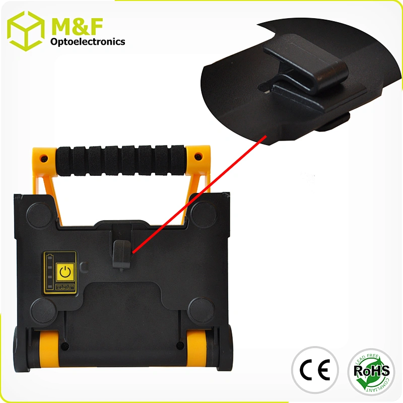 Swivel LED COB Worklight with Magnetic Rechargeable Light Projection Fold Flat