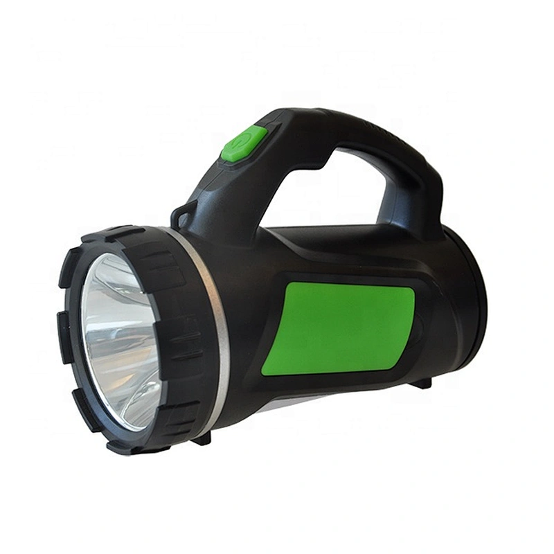 Factory 2-IN-1 AA Battery Power LED Torch Spotlight Handlamp 125 Lumens New Design