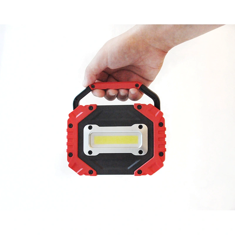 Hot Selling Mini Innovation Bracket LED Work Light Torch 1000 Lumens Pantent Model with 4AA Cell and Rotating Handle