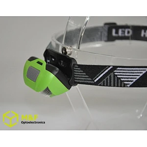 2AAA Battery Red Light Headlamp Flashlight Outdoor Lighting