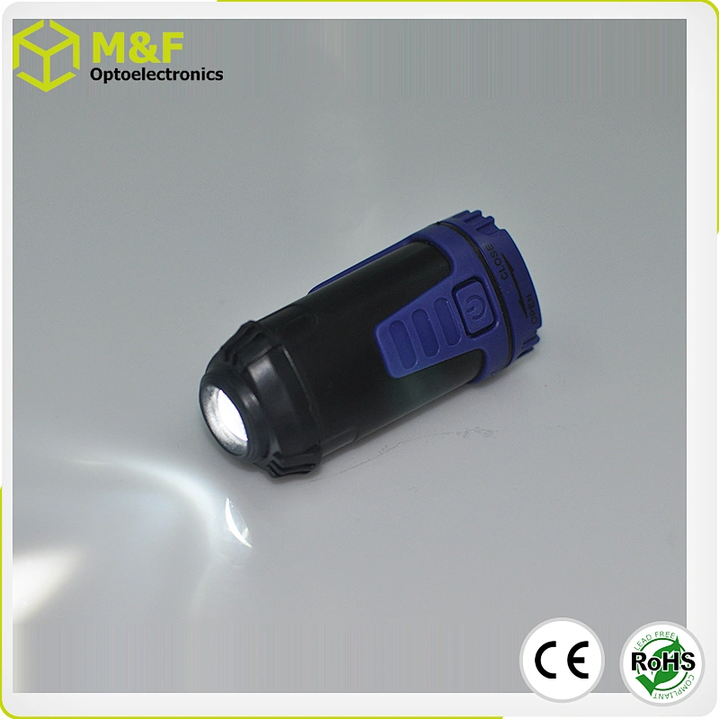 3W Bulb Pocket Size Mini Camping Light Collapsible Telescopic Folding Lantern