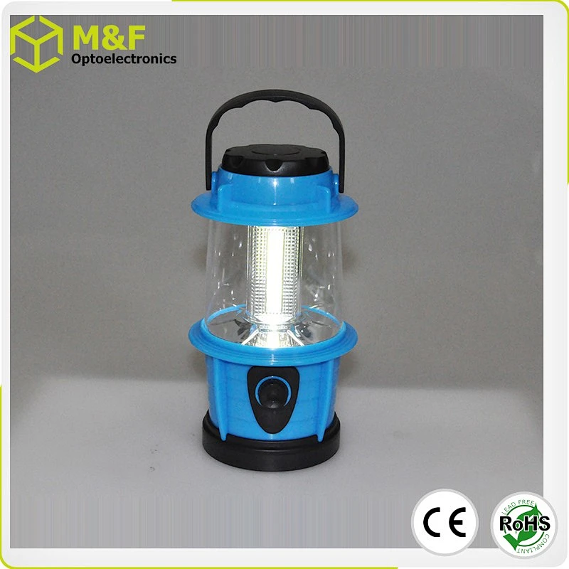 Handle Portable 3W COB Camping Light AAA Battery Dimmer Switch LED Lantern